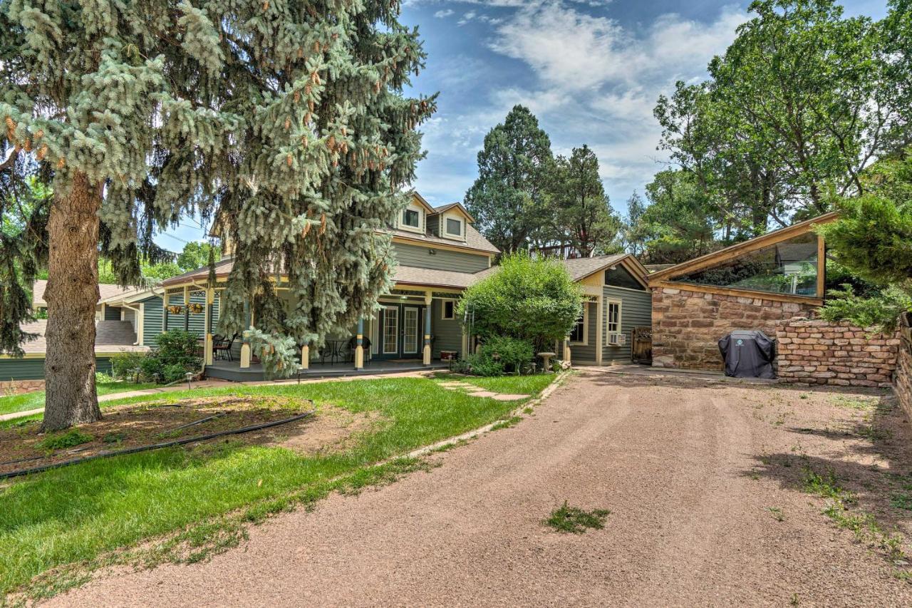 Historic Manitou Springs Victorian Walk Downtown! Villa Exterior photo